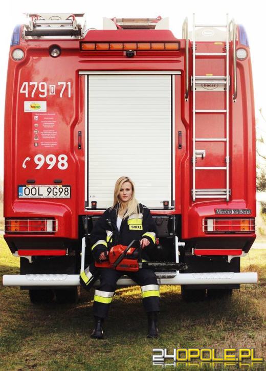 OSP Praszka ma najpiękniejszą druhnę w Polsce