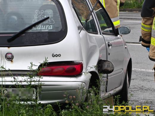 Wypadek na ulicy Witosa. Dwie osoby trafiły do szpitala