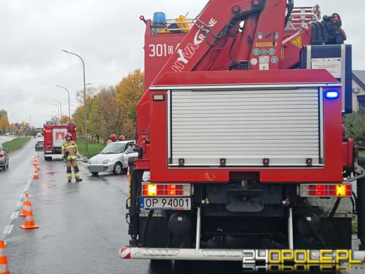 Wypadek na ulicy Witosa. Dwie osoby trafiły do szpitala