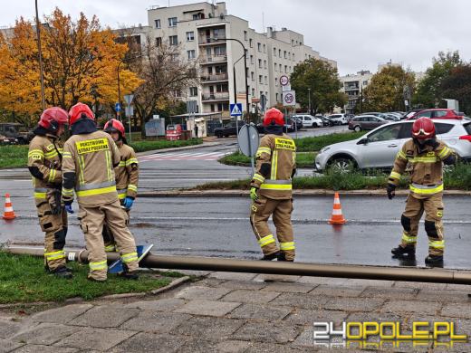 Wypadek na ulicy Witosa. Dwie osoby trafiły do szpitala