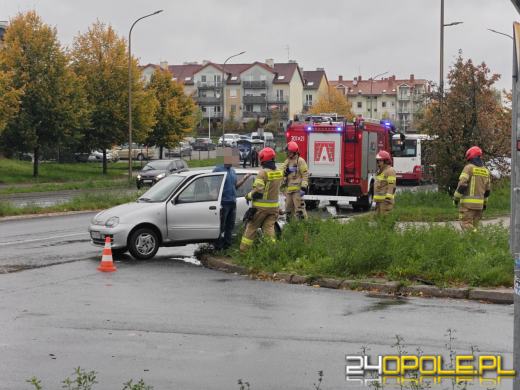 Wypadek na ulicy Witosa. Dwie osoby trafiły do szpitala