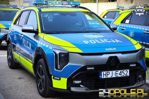 Ekologia i nowoczesność - kolejne wzmocnienie floty w opolskiej Policji