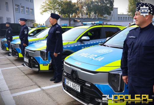 Ekologia i nowoczesność - kolejne wzmocnienie floty w opolskiej Policji