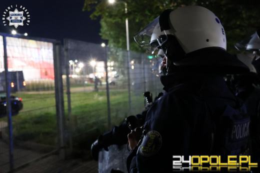 Zatrzymani po meczu pomiędzy drużynami Odry Opole i Miedzi Legnica
