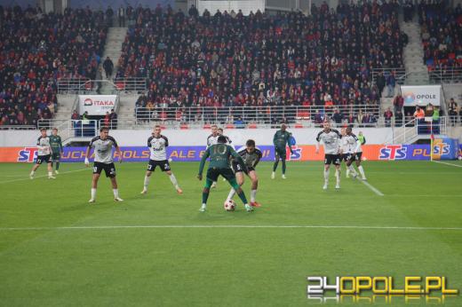 Odra Opole wyeliminowała Śląsk Wrocław z Pucharu Polski. Decydujący gol w dogrywce