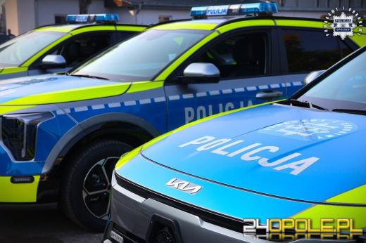 Ekologia i nowoczesność - kolejne wzmocnienie floty w opolskiej Policji