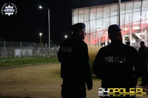 Zatrzymani po meczu pomiędzy drużynami Odry Opole i Miedzi Legnica
