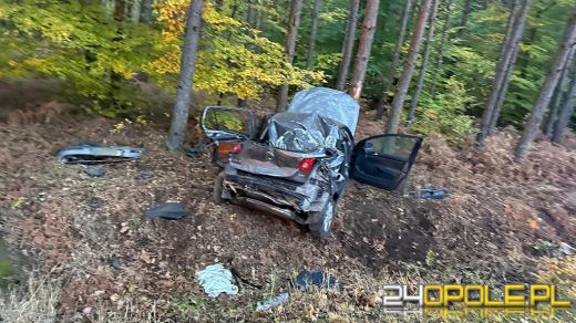 Śmiertelny wypadek w Zagwiździu. Dwie młode osoby nie żyją