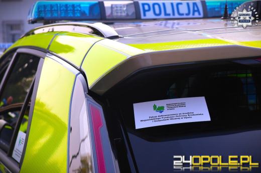 Ekologia i nowoczesność - kolejne wzmocnienie floty w opolskiej Policji