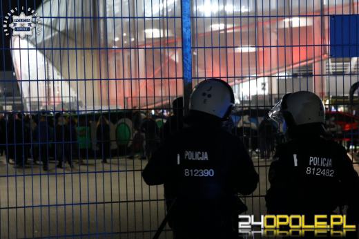 Zatrzymani po meczu pomiędzy drużynami Odry Opole i Miedzi Legnica