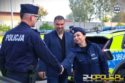 Ekologia i nowoczesność - kolejne wzmocnienie floty w opolskiej Policji