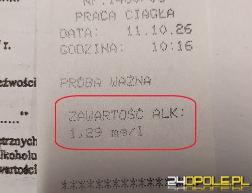 69-latek miał blisko 3 promile alkoholu. Policjanci zatrzymali go na DK45