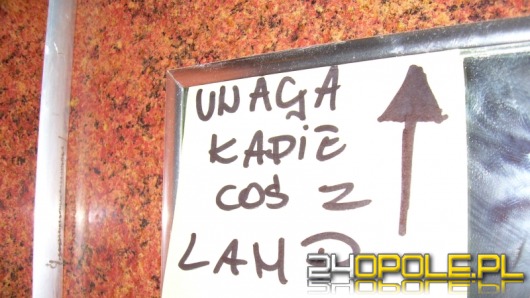 Uwaga - kapiące lampy :-)