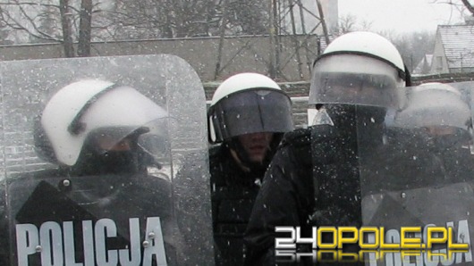 Policja przygotowuje się do meczu