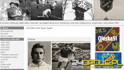 Nowa strona o historii Odry