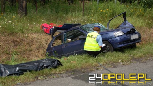 Śmiertelny wypadek na węźle w Prądach