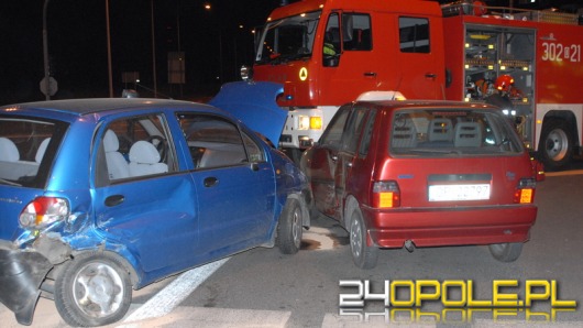 Podwójna kolizja na obwodnicy