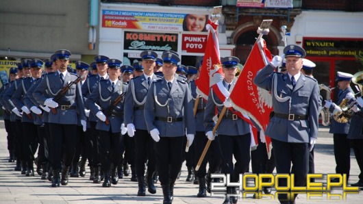 Policja świętowała w Koźlu