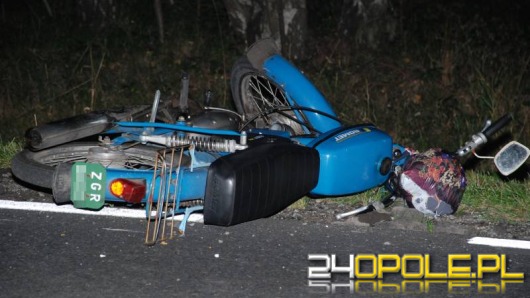 Śmierć motorowerzysty