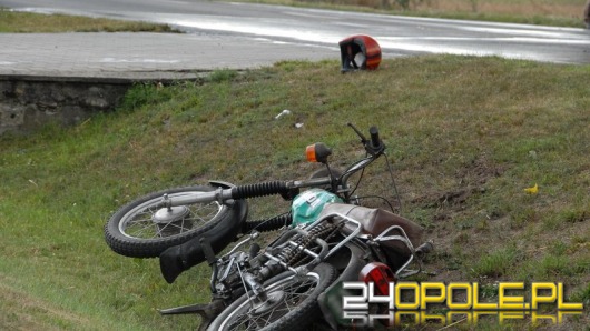 Motorower nie ustąpił pierwszeństwa