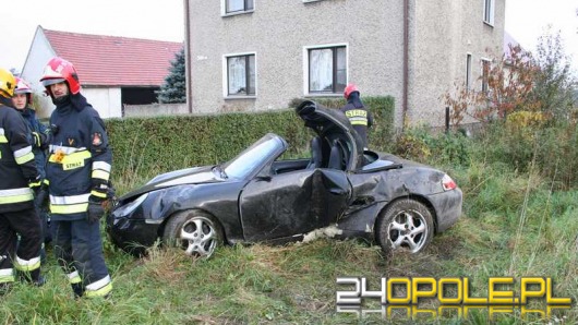 Wypadek Porsche