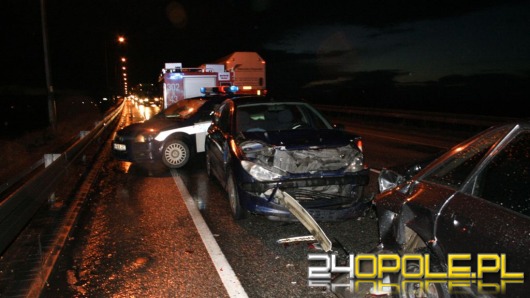 Wypadek na obwodnicy Opola