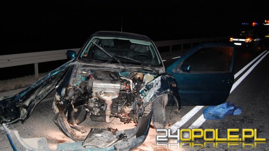 Wypadek na obwodnicy Opola