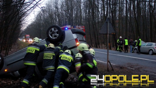 Rozlany olej przyczyną wypadku