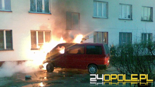 Podpalił samochód z zazdrości