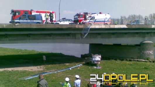 Wypadł z mostu po pijaku