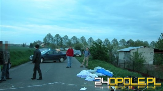 Wypadek paralotniarza w Głubczycach
