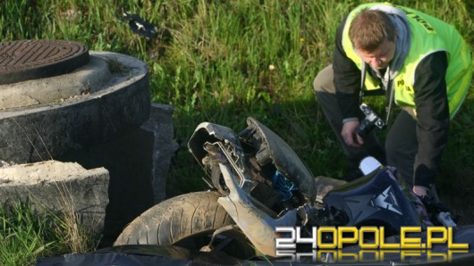 Motocyklista zginął w wypadku
