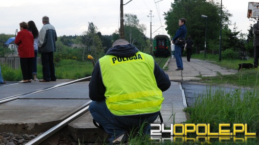 Rowerzystka wjechała pod pociąg