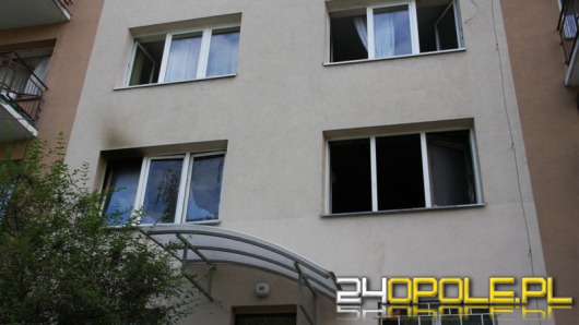 Pożar mieszkania w Opolu