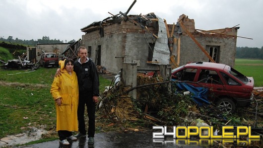 Trąba powietrzna nad Opolszczyzną