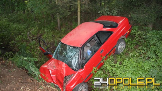 Stracił panowanie nad samochodem
