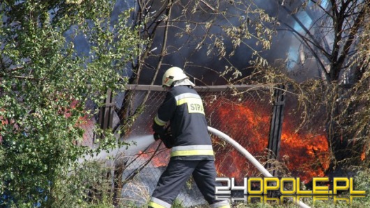 Pożar przy ul. Armii Krajowej
