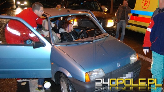 Wypadek w centrum Opola