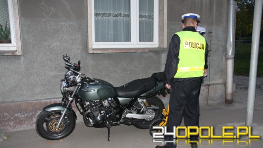 Wymusił pierwszeństwo na motorze