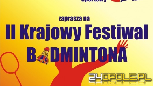Opole: W sobotę zawody w badmintona