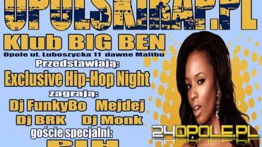 W piątek w Opolu Exclusive Hip-Hop Night