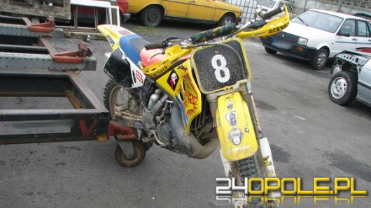 Rozbili się motocyklem po pijaku