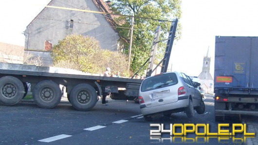 Cudem przeżył zderzenie z ciężarówką