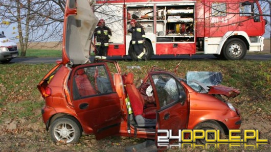 Kierowca zginął w wypadku