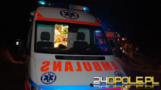 Groźny wypadek niedaleko Ozimka