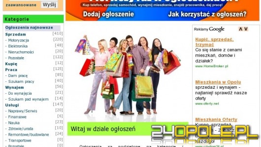 Darmowe ogłoszenia w 24opole.pl 
