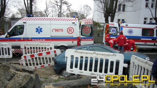 Zderzenie z karetką w Opolu