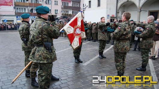  Przysięga wojskowa na  brzeskim Rynku