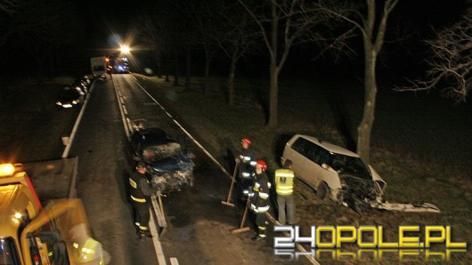 Dwie osoby ranne w wypadku