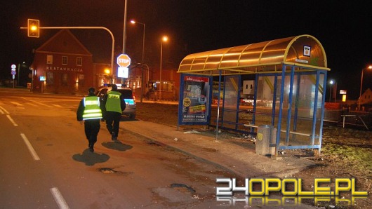 Zdewastowali przystanek autobusowy